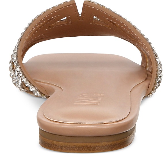 INC sandal with non slip bottoms. 5.5 shoe size - Picture 2 of 4